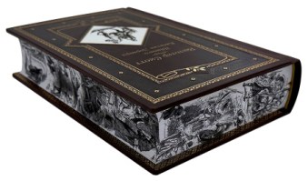 Вальтер Скотт Айвенго в кожаном переплете